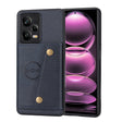 For Xiaomi Redmi Note 12 Pro+ 5G Global Double Buckle Magnetic Phone Case(Blue) - Xiaomi Cases by PMC TechLife | Online Shopping South Africa | PMC TechLife | Buy Now Pay Later Mobicred