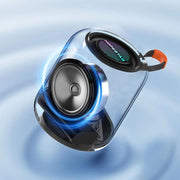 HOPESTAR H56 IPX6 Water-resistant 10W TWS Subwoofer Light Bluetooth Speaker(Blue)