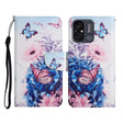 For Xiaomi Redmi 12C Colored Drawing Pattern Flip Leather Phone Case(Purple Butterfly) - free shipping - PMC TechLife - Order now!