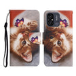 For Xiaomi Redmi 12C Colored Drawing Pattern Flip Leather Phone Case(Butterfly Cat) - free shipping - PMC TechLife - Order now!