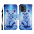 For Xiaomi Redmi 12C Colored Drawing Pattern Flip Leather Phone Case(Little Leopard) - free shipping - PMC TechLife - Order now!