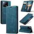 For Xiaomi 13 CaseMe 013 Multifunctional Horizontal Flip Leather Phone Case(Blue) - free shipping - PMC TechLife - Order now!