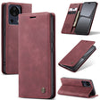 For Xiaomi 13 Lite CaseMe 013 Multifunctional Horizontal Flip Leather Phone Case(Wine Red) - free shipping - PMC TechLife - Order now!