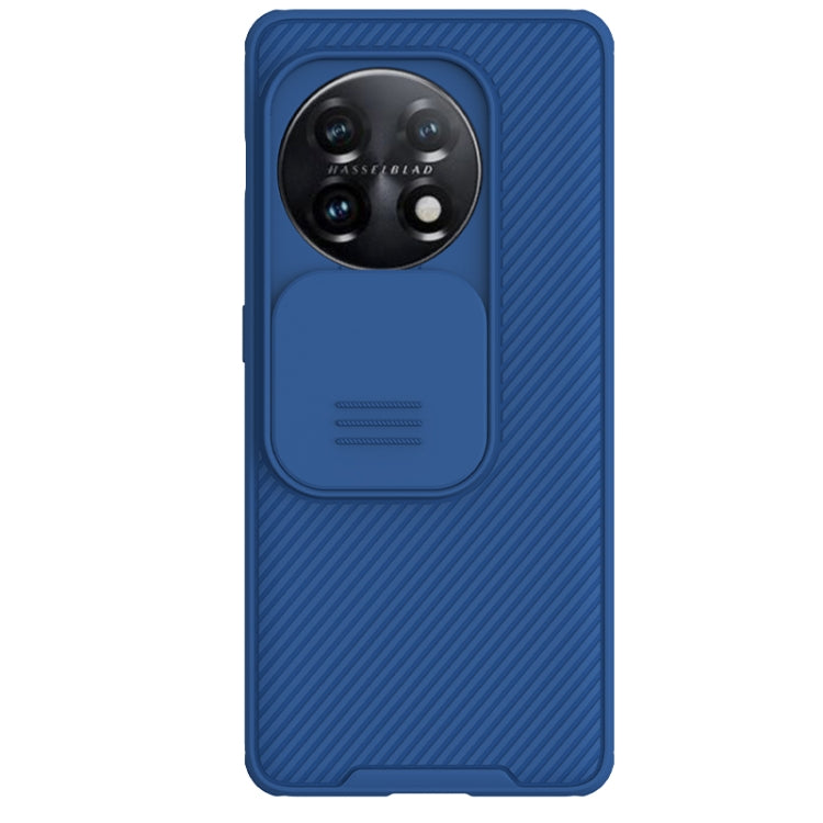 For OnePlus 11 NILLKIN CamShield Pro Series PC Full Coverage Phone Case(Blue)