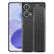 For Xiaomi Redmi Note 12 Turbo Litchi Texture Shockproof TPU Phone Case(Black) - free shipping - PMC TechLife - Order now!