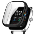 For Amazfit GTS4 Mini Full Coverage TPU Electroplating Watch Protective Case(Black) - Smart Wear by PMC TechLife | Online Shopping South Africa | PMC TechLife