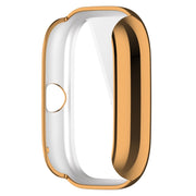 For Amazfit GTS4 Mini Full Coverage TPU Electroplating Watch Protective Case(Rose Gold)