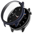 For Amazfit GTR Mini PC + Tempered Film Integrated Watch Protective Case(Ink Blue) -  by PMC TechLife | Online Shopping South Africa | PMC TechLife