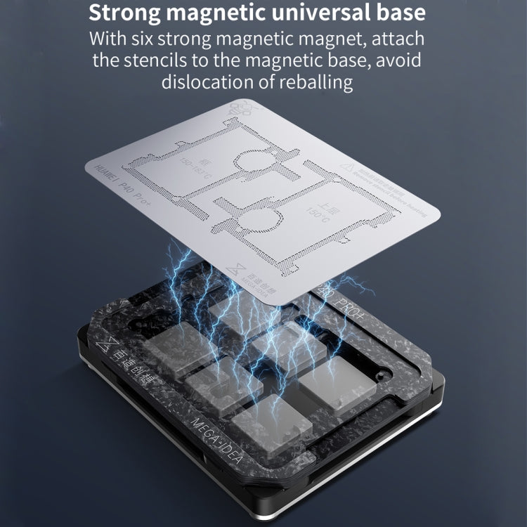 For Huawei Mate 50 Pro B Qianli Mega-idea Multi-functional Middle Frame Positioning BGA Reballing Platform