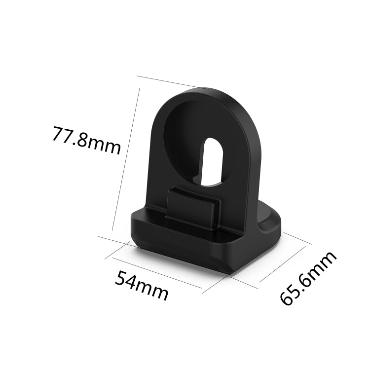 For Honor Watch GS 3i Smart Watch Silicone Charging Bracket(Black)