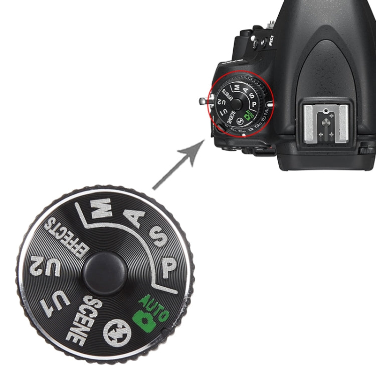 For Nikon D750 Original Mode Dial