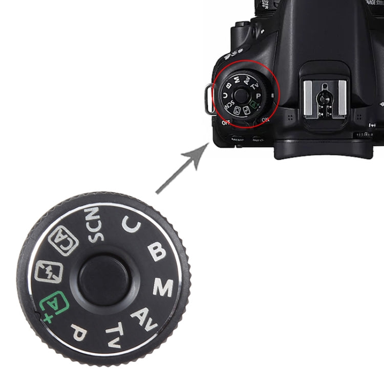 For Canon EOS 70D Original Mode Dial