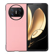 For Huawei Mate X3 Two-color Litchi Texture PU Phone Case(Pink) - Huawei Cases by PMC TechLife | Online Shopping South Africa | PMC TechLife | Buy Now Pay Later Mobicred