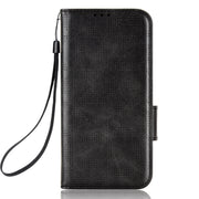 For Huawei P60 / P60 Pro Symmetrical Triangle Leather Phone Case(Black)