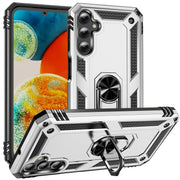 For Samsung Galaxy A24 4G Shockproof TPU + PC Phone Case(Silver)