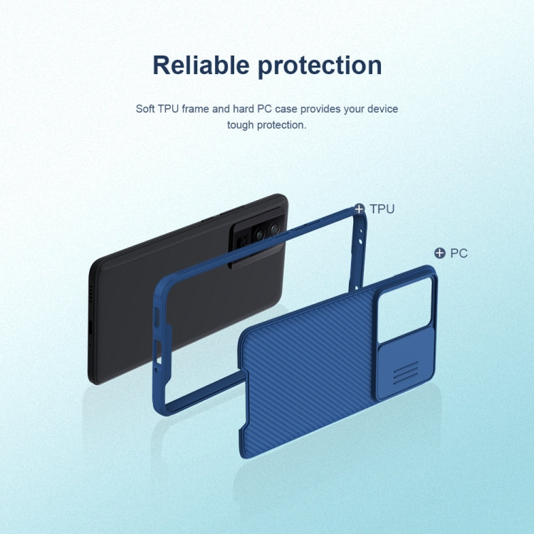 For Xiaomi Redmi K60  / K60 Pro NILLKIN CamShield Pro PC Phone Case(Black)
