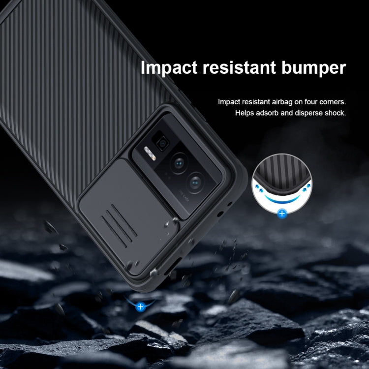 For Xiaomi Redmi K60  / K60 Pro NILLKIN CamShield Pro PC Phone Case(Black)