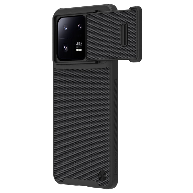 For Xiaomi 13 Pro NILLKIN 3D Textured Nylon Fiber TPU + PC Phone Case(Black)