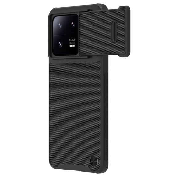 For Xiaomi 13 Pro NILLKIN 3D Textured Nylon Fiber TPU + PC Phone Case(Black)