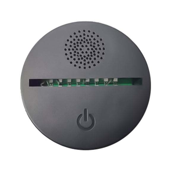 A189 LED Colorful 3D Night Light Bluetooth Speaker Base(Black Round)