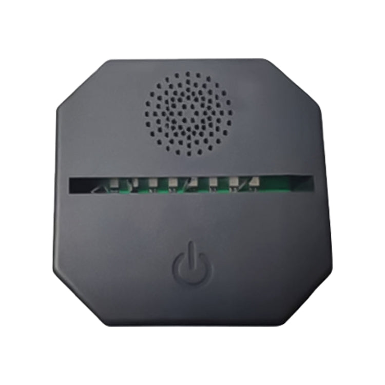A189 LED Colorful 3D Night Light Bluetooth Speaker Base with Box(Black Square)