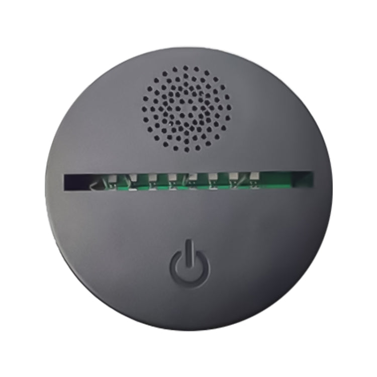 A189 LED Colorful 3D Night Light Bluetooth Speaker Base with Box(Black Round)
