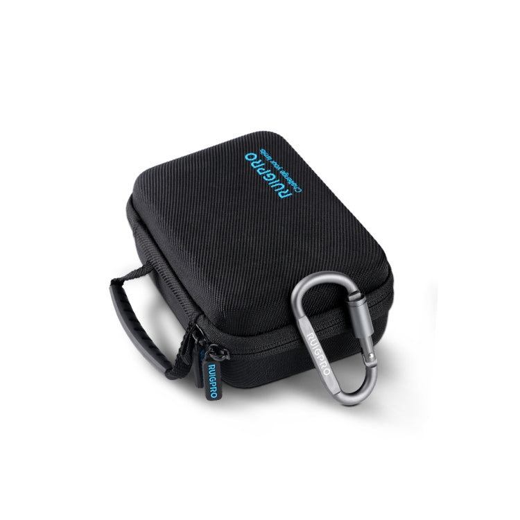 For GoPro HERO8 / 7 / 6 RUIGPRO Shockproof Water-resistant Portable Case Box Size : 33.5cm x 24.7cm x 6.3cm(Black)