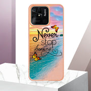 For Xiaomi Redmi 10C Electroplating IMD TPU Phone Case(Dream Butterfly)