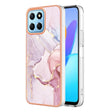 For Honor X8 5G Electroplating Marble Dual-side IMD Phone Case(Rose Gold 005) - free shipping - PMC TechLife - Order now!