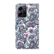 For Xiaomi Redmi Note 12 4G Global 3D Painting Pattern Flip Leather Phone Case(Swirl Pattern)