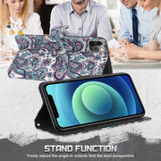 For Xiaomi Redmi Note 12 4G Global 3D Painting Pattern Flip Leather Phone Case(Swirl Pattern)