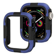 For Apple Watch Series 8 & 7 45mm Armor Frame Watch Case(Purple) - Smart Wear by PMC TechLife | Online Shopping South Africa | PMC TechLife
