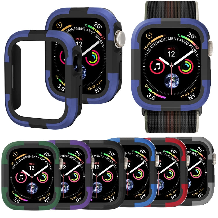 For Apple Watch Ultra 49mm Armor Frame Watch Case(Green)