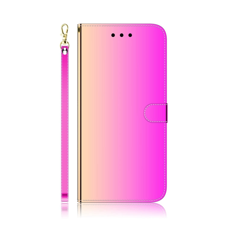 For Samsung Galaxy M14 Imitated Mirror Surface Leather Phone Case(Gradient Color)
