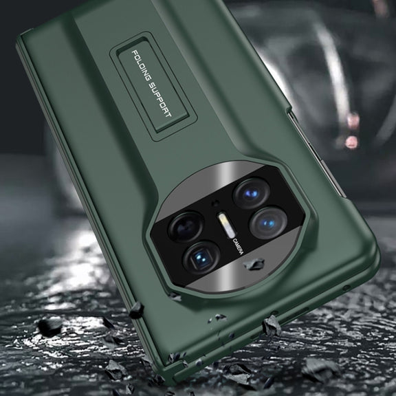 For Huawei Mate X3 GKK Integrated Magnetic Folding Hinge Supercar Phone Case(Black)