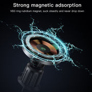 Yesido C190 15W Magsafe Magnetic Car Air Vent Wireless Charger(Black)