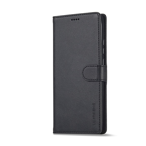 For Xiaomi 13 Lite LC.IMEEKE Calf Texture Horizontal Flip Leather Case(Black)