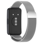 For Huawei Band 10 / 9 / 8 Milanese Metal Watch Band(Silver)
