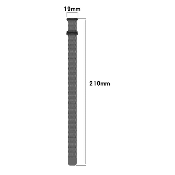 For Huawei Band 10 / 9 / 8 Milanese Metal Watch Band(Silver)