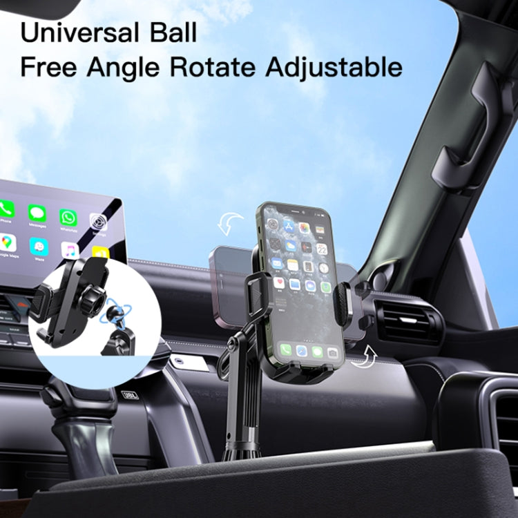 Yesido C195 Car Cup Holder Using Phone Bracket(Black)