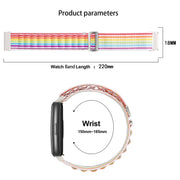 For Huawei Band 7 Loop Nylon Watch Band(Orange)