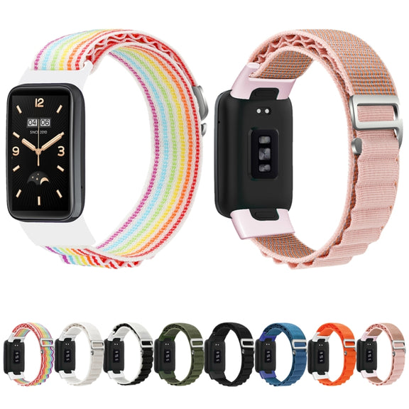 For Xiaomi Mi Band 7 Pro Loop Nylon Watch Band(Colorful)