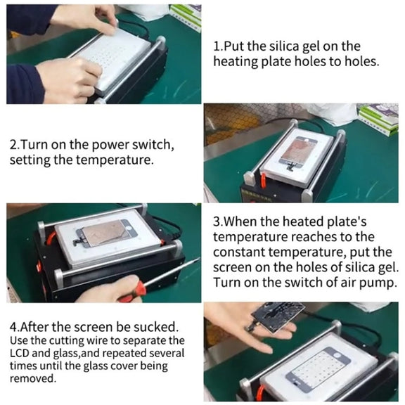 Kaisi NT942 Phone Screen Disassembly Machine(EU Plug)