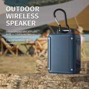 New Rixing NR109 TF FM Portable Bluetooth Stereo Surround(Green)