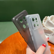 For Xiaomi 13 Pro Frosted PP Phone Case(Transparent Black)
