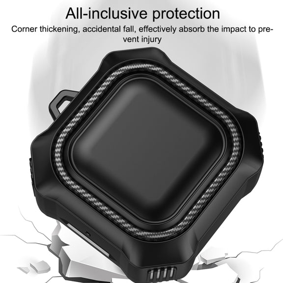 For Samsung Galaxy Live Pro Armor Earphone Protective Case(Dark Green)
