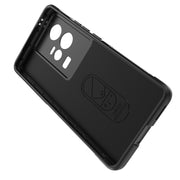 For vivo iQOO 11 5G Magic Shield TPU + Flannel Phone Case(Red)