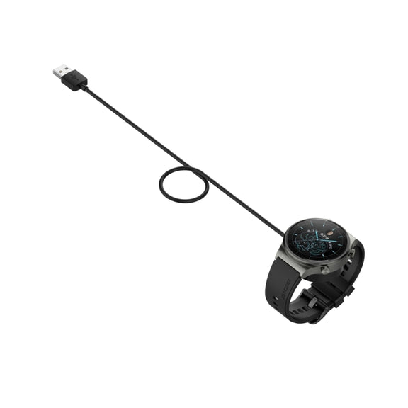 For Huawei Watch Ultimate Smart Watch Magnetic Charging Cable, Length: 1m, Style:Integrated Version(Black)