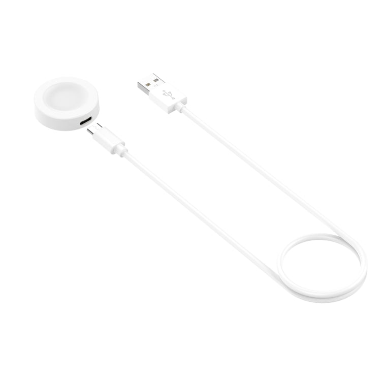 For Huawei Watch Ultimate Smart Watch Magnetic Charging Cable, Length: 1m, Style:Split Version(White)