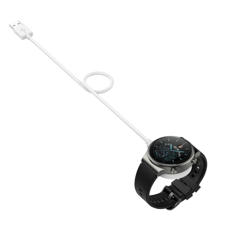 For Huawei Watch Ultimate Smart Watch Magnetic Charging Cable, Length: 1m, Style:Split Version(White)